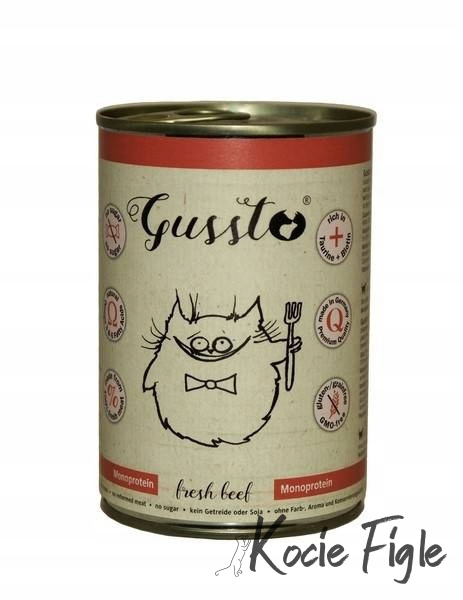 WOW Cat Kawałki wołowiny w sosie 85g